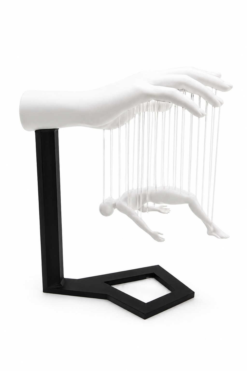 Decoración mano impresa en 3D